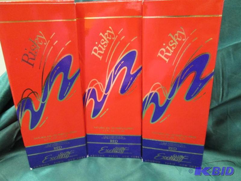 lot 168 image: Qty 3 Exclusif Club- Risky- Our Alternative t...
