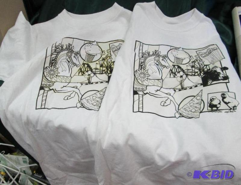 lot 170 image: Qty 2 Del Sol Just add sun t-shirts size smal...