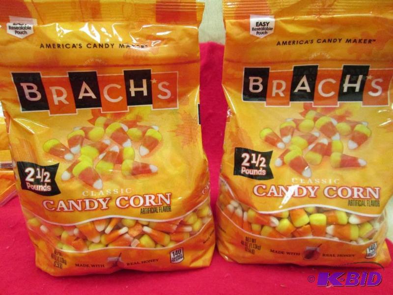lot 176 image: 4 pkg- Brachs 2 12 pounds of candy corn 10...
