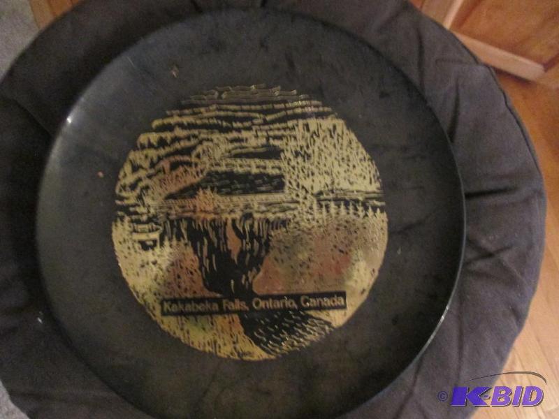 lot 179 image: Kakabeka Falls Ontario Canada plate...