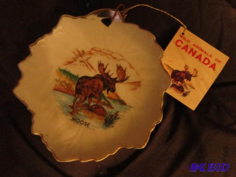 lot 185 image: Canada Moose plate...