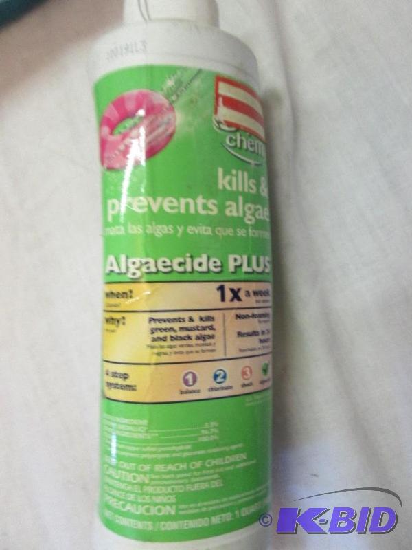 lot 68 image: anti algae pool chemical...