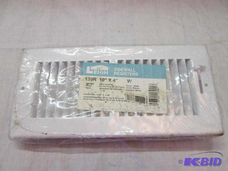 lot 94 image: Keigh sidewall registers 10 x 4 W heater ...