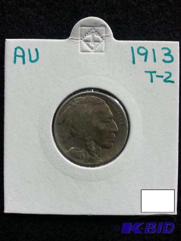 lot 40 image: 1913 Buffalo Nickel Type Higher Grade