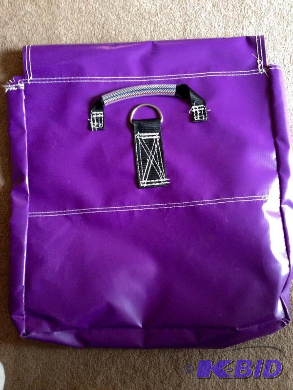 lot 57 image: Lot of 5 Purple Sandbag Covers