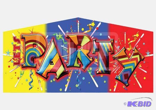 lot 60 image: Lets Party Banner