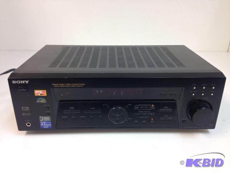 lot 13 image: Sony Home Theater AMFM Stereo Receiver 5.1 C...