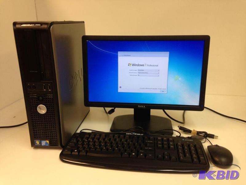 lot 2 image: Dell Optiplex 360 Desktop Computer   Operati...