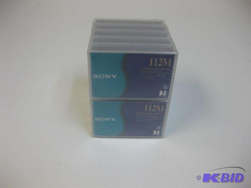 lot 27 image: Lot of (10) NEW Sealed Sony 112M Computer Gra...