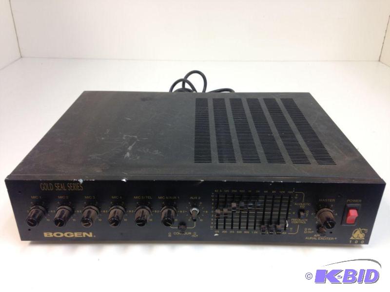 lot 33 image: Bogen Communications GS100 Gold Seal Series P...