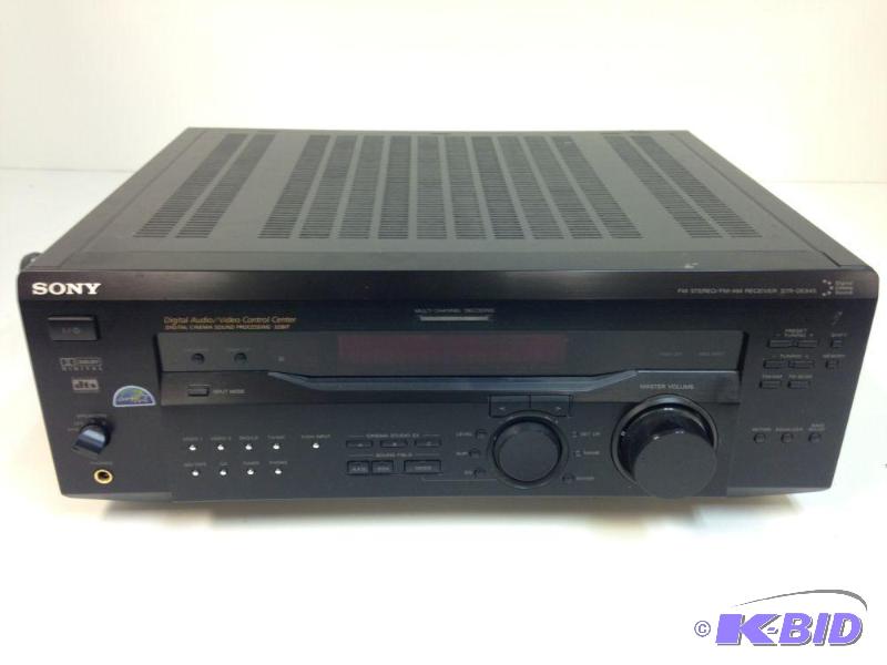 lot 37 image: Sony FM StereoFM-AM Receiver Model STR-DE84...