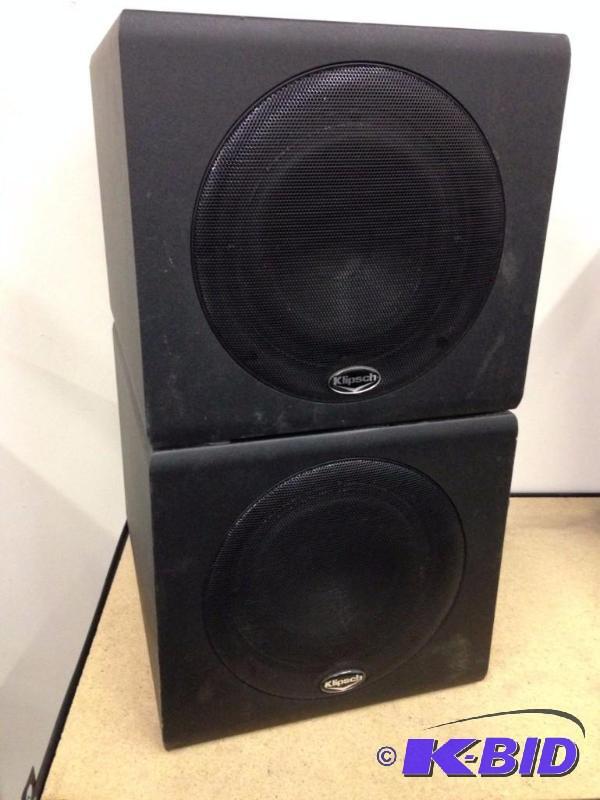 lot 44 image: Lot of (2) Klipsch Promedia GMX A-2.1 Audio S...