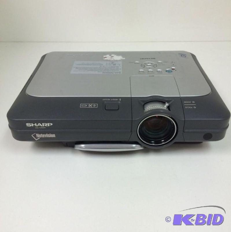 lot 7 image: Sharp LCD Projector Model XG-C50X Projector...