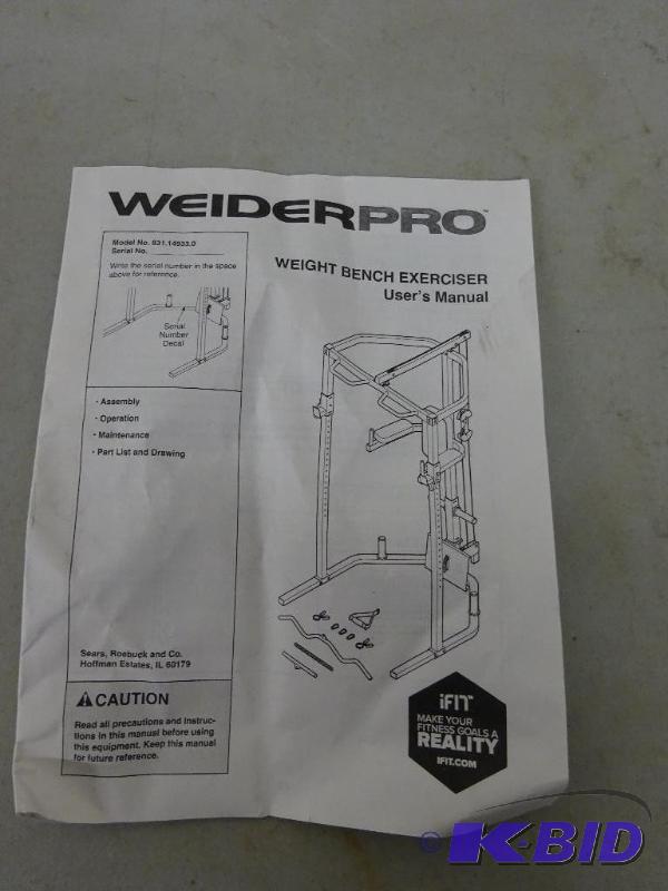 Weight set