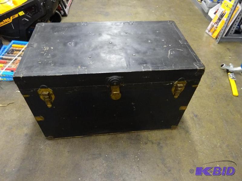 A Steamer trunk