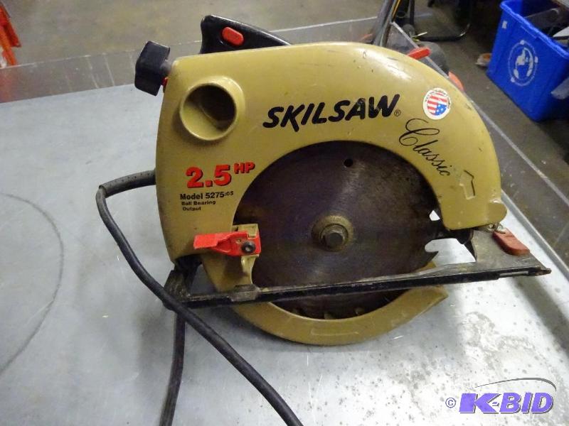 Skil saw 2.5 hp 7 14 circular saw