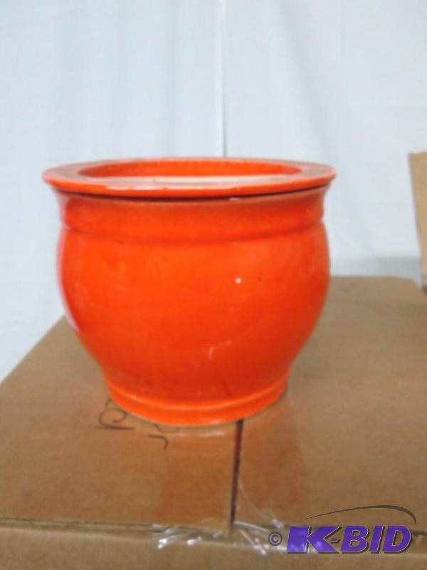 5 Self Watering Glazed Planter