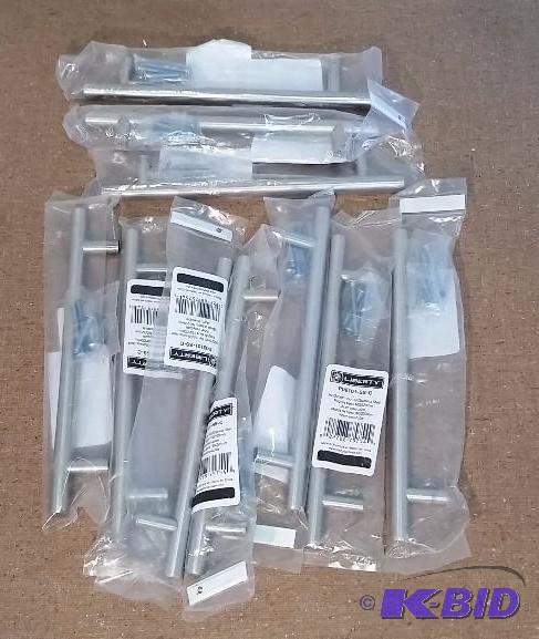 lot 23 image: 10 Item lot Liberty Stainless Steel BarPulls Size 160220mm