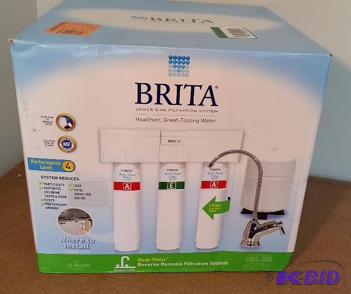 lot 39 image: Brita Under Sink Filtraion System