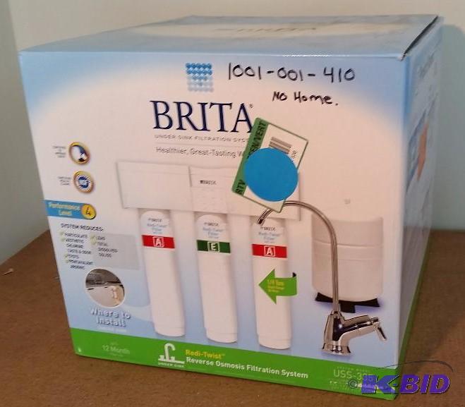 lot 40 image: Brita Under Sink Filtraion System