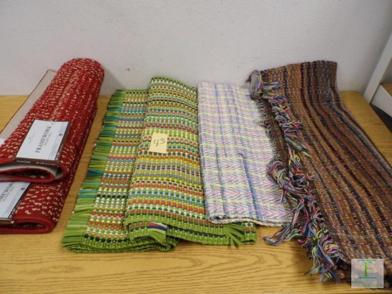 6 Assorted Rugs