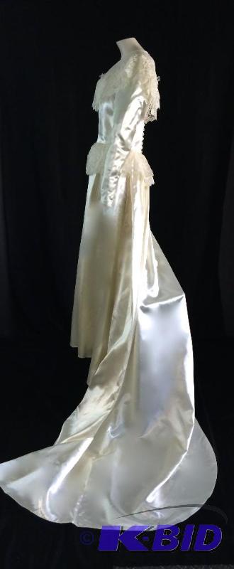 Timeless Wedding Dress from WW2 era..