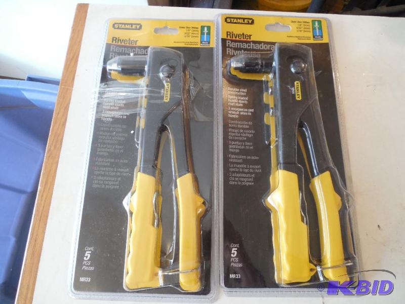 2 Stanley Rivet Guns