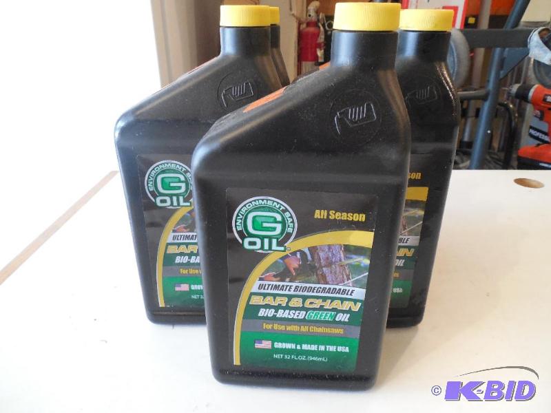 7 quarts of Chain Saw Bar oil