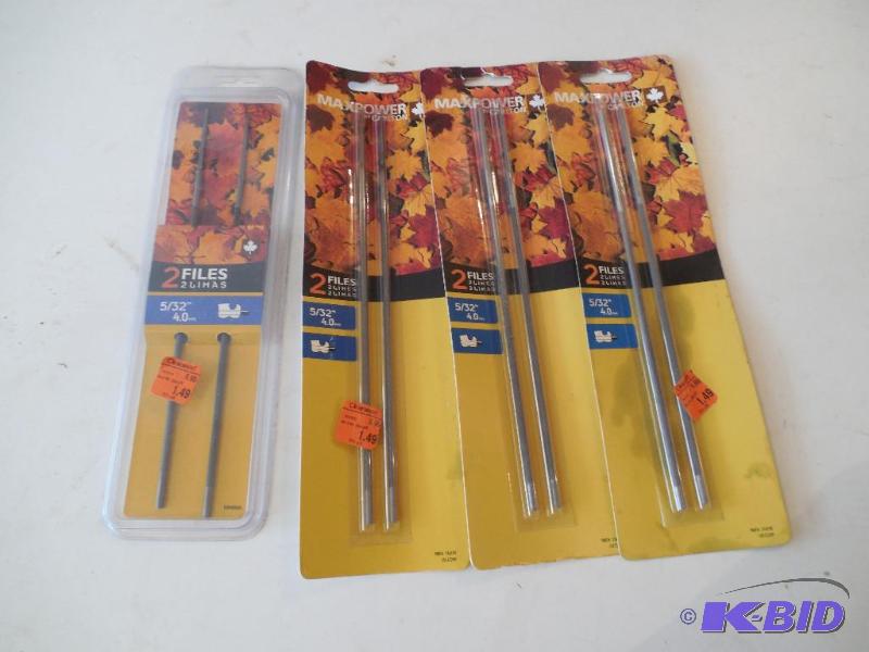 NEW 16 Chain Saw Files for sharpening chains