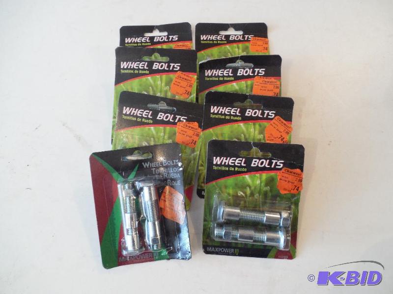 NEW - 16 lawn mower wheel bolts