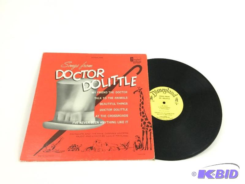 lot 15 image: Vintage Doctor Dolittle LP