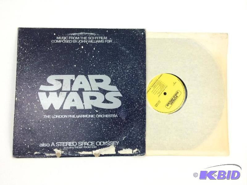 lot 7 image: Original star wars LP 1977