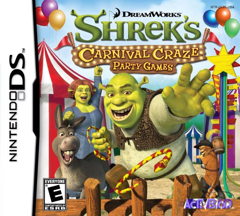 New Nintendo DS Lite Case&nbspwith Shrek Car...