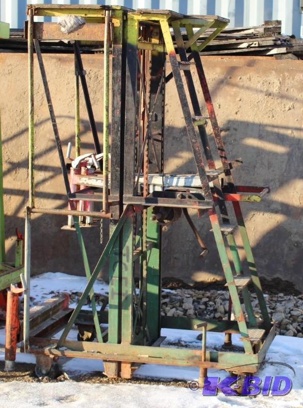 Hi Jacker Man Lift Telescoping Work Platform Tools & Equipment