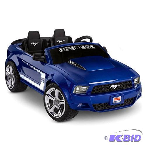 New Fisher Price Power Wheels Ford Boss Musta...