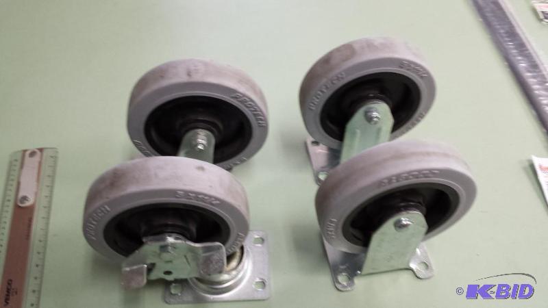 Algood Casters, Set of 4, 5 x 1-14