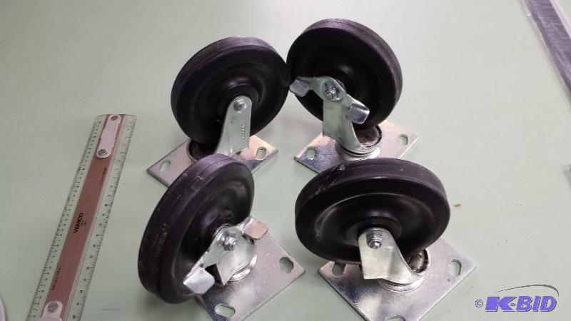 Algood Casters, Set of 4, 5 x 1