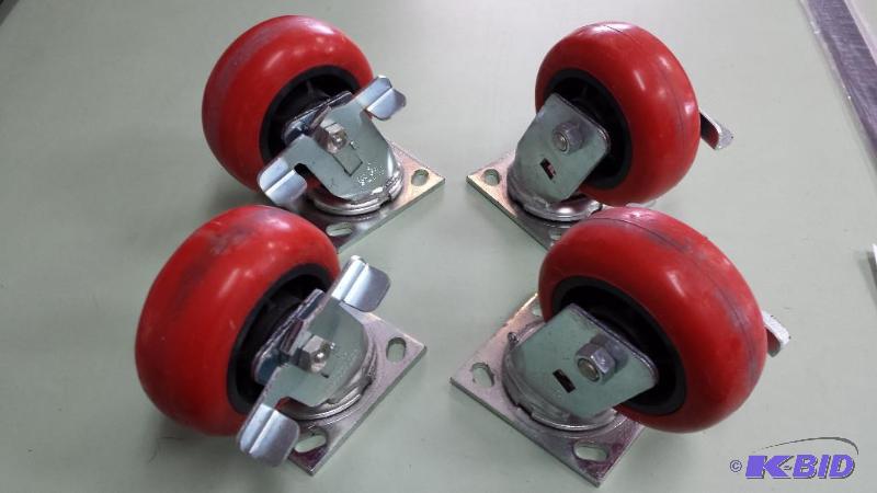 Faultless Casters, Set of 4, 5 x 2