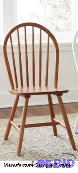 lot 128 image: Two Arrowback Chairs - Oak finish - The Arrow...