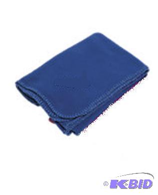 lot 148 image: Fleece Blanket - Navy - Iis perfect for trave...