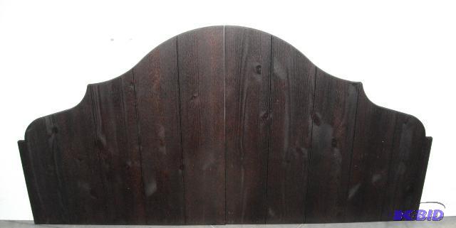 lot 182 image: Wooden Headboard - Espresso color - 60.5"...