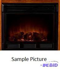 lot 26 image: Electric Fireplace Insert - 23" h x 24&q...
