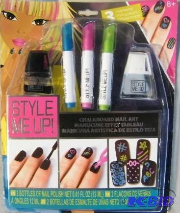 lot 42 image: Style Me Up Chalkboard Nail Art Set - Retail ...