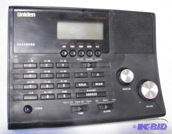 lot 44 image: Uniden Bearcat Scanner - Model BC340CRS - Mis...