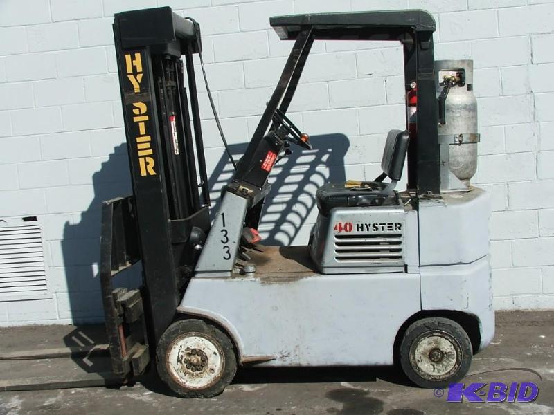 Hyster S40E 4000lb Forklift