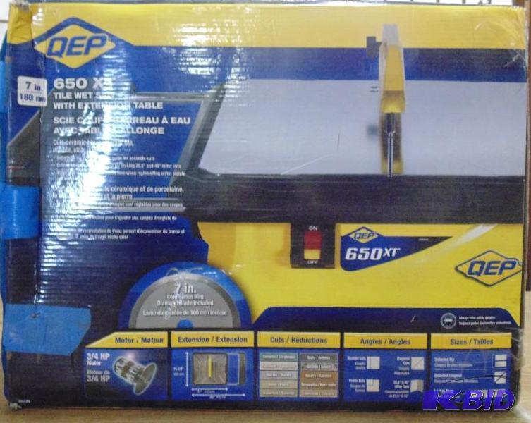 QEP 650 XT Tile Saw.&nbspTestedWorks - Plea...