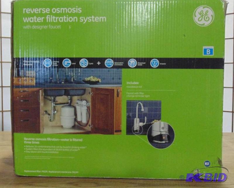 NEW GE Osmosis Filtration System. Please See ...