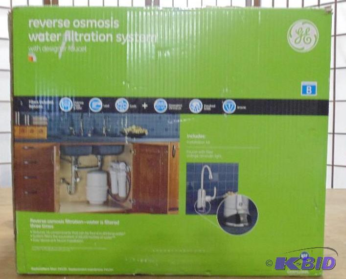 NEW GE Osmosis Filtration System Please See A...