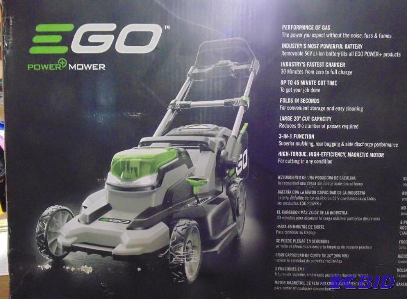 NEW EGo 56 volt Mower.&nbspTestedWorks Plea...