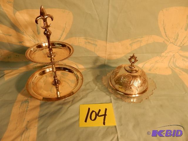 Silver Plate Service items
